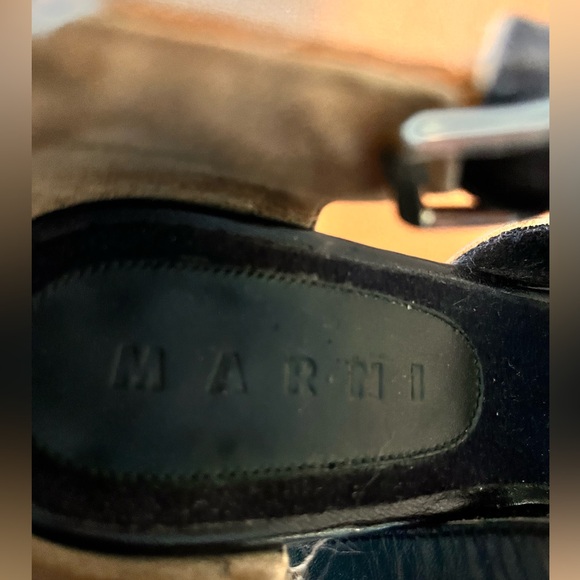 Marni platform wooden sandals - Picture 6 of 8